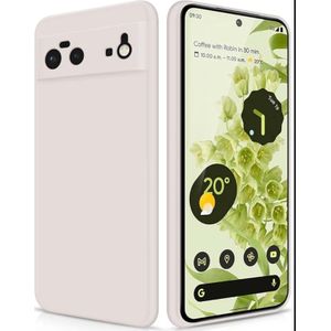 GOOGLE Coque en Silicone Pixel 6 - Blanc 
