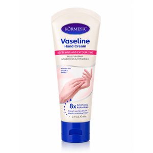 KORMESIC  Vaseline Hand Cream 60 g – Crème Hydratante Réparatrice pour Mains Sèches et Rugueuses – Absorption Rapide