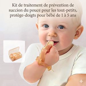  Protège-Doigt de Dentition en Silicone pour Bébé