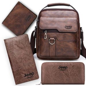 4 EN 1 Sac bandoulière homme  JEEP, sacoche , petite mallette professionnelle