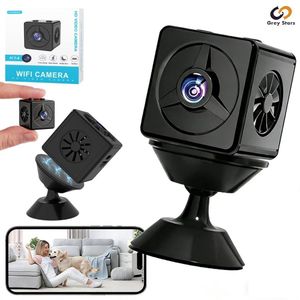 Gray Stars Caméra Wi-Fi Sans Fil K14 Mini Pour La Maison, Version Extérieure Améliorée, 1080p, Avec Détection De Mouvement Et Vision Nocturne