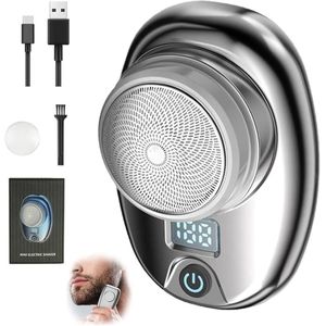 Mini Rasoir Électrique Portable Homme & Femme – Parfait pour un Rasage 