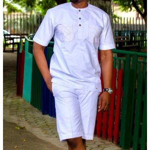 TAFA Ensemble Chemise Manches Courtes + Culotte