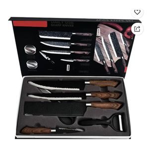 Ensemble couteaux de cuisine 