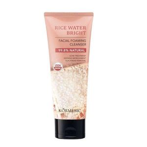 Nettoyant moussant visage à l’eau de riz