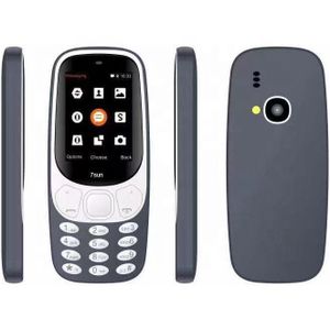 Nokia 3310 GSM 2.4'' Radio FM Dual / Double SIM Torche 1200 Mah Couleur BLEU GRIS