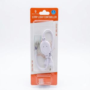 Contrôleur de Ruban LED Hello Today 7mm 4A – Prise d'Alimentation Secteur Connecteur Étanche Pour Bande Lumineuse Décorative Salon & Faux Plafond
