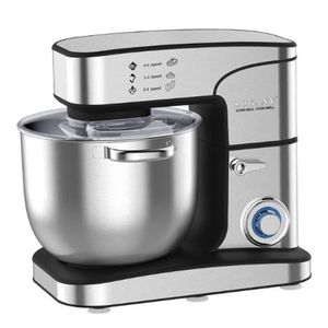 Sokany Batteur électrique commercial 18 litres 6 vitesses fonctionne 24h/24h 