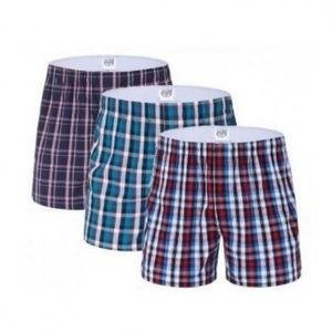 Body Lot De 3 Caleçons En Tissu - Multicolore