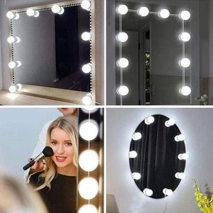 Magnifique Kit De Lumières De Miroir De Courtoisie à LED Pour Coiffeuse De Maquillage