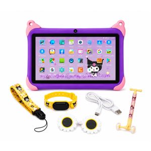  Tablette Enfant avec Coque Antichoc – Jaune