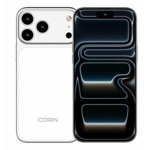Corn  Cphone 17 pro max Gris-Silver - Il dispose de 64 Go de stockage interne et de 5 Go de RAM (2 Go physiques + 3 Go étendus) - L'appareil est équipé d'une batterie de 5000 mAh et d'un appareil photo principal de 13 MP