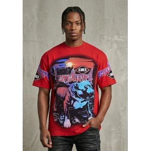 T-Shirt  Oversize Homme - Rouge