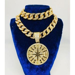 Chic Chaîne En Strass Or Chaîne Luxueuse Bling Médaillée