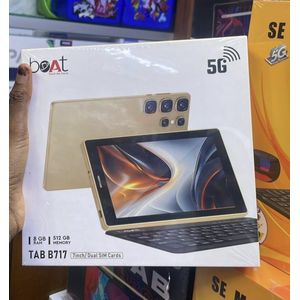 Boat BoatB717 - Tablette Educative et Professionnelle 5G avec 2 puces et Clavier Bluetooth (8GB RAM / 512GB ROM), Ecran 7 pouces Android 13.0 5000 mAh