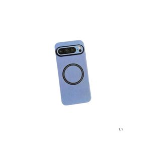 Coque prenium pour google pixel 10 pro XL en similicuir avec magsafe