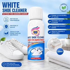 Nettoyant Puissant pour Chaussures Blanches  - 120ml