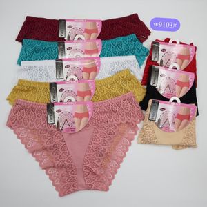 Lot de 06 Culotte Invisible en Dentelle – Élégance et Confort au Quotidien