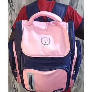 Senye Sac à Dos Scolaire Enfant Rose/Bleu Imperméable – Grande Capacité – Ergonomique – CP à CM2