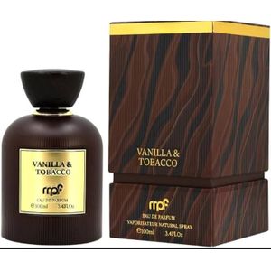 Mpgio Vanilla & Tobacco Eau De Parfum Intense Homme Bonne Teneur 48H Et Bon Sillage 100ml
