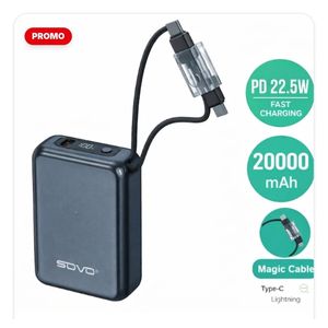 Sovo POWER BANK PD 60 20.000mAh Noir