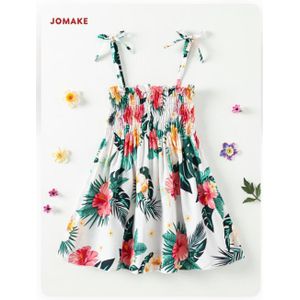 JOMAKE Robe à bretelles pour filles de 1 à 7 ans