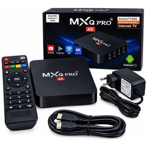 Mxq Pro Tv Box 4k – Android 14.0 WiFi 5G Processeur Quad Core