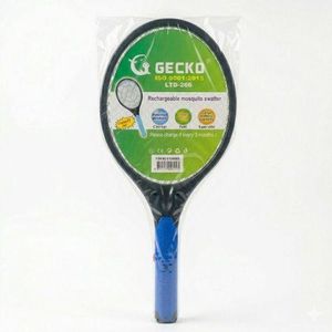 Raquette Anti-Moustique Rechargeable GECKO - disponible selon le stock