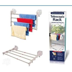 Séchoir à linge d'intérieur pliable intelligent pour mur et verre - Facile à plier, à ranger et à économiser de l'espace