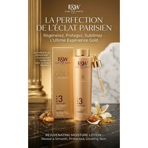 Fair & White F&W Paris – Gold Ultimate :3 Protéger (Lait Précieux Hydratant)