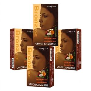 Gandour Maxi Tone Lot de 4-Savon Bronz Tone 190 g