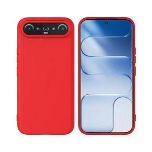 Coque en silicone compatible Tecno Camon Slim - ROUGE