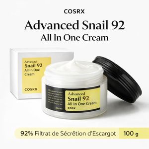 Cosrx Advanced Snail 92 All In One Cream – Crème Hydratante & Réparatrice – 100g