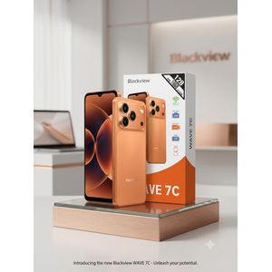 BLACKVIEW TELEPHONE ANDROID WAVE 7C- 128GB  12+4 GB RAME