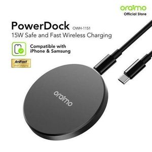 Oraimo Station de charge sans fil magnétique Power Dock OWH-1151 15W CHROME