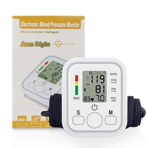 TodyJeyHo Tensiomètre électronique de type brassard, appareil de mesure intelligent de la pression artérielle avec affichage LCD.