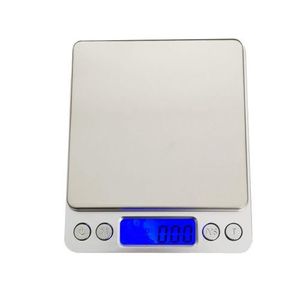 Balances De Cuisine Numériques 500g/0,01g -Gris