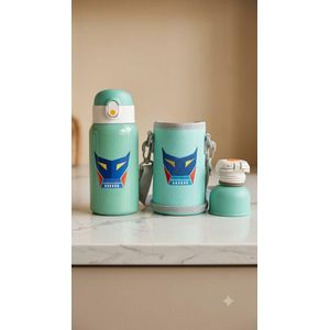 Gourde Ecole en Acier Inoxydable pour Enfant- 30×20×20 cm