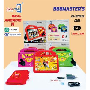 BEBE TAB Tablette Educative B88 Master’s 8pouce 6Gram 256GB Dual SIM 6000mAh Android 13 Couleur :