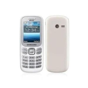 Samsung Telephone touche Sm B312E 1,8"/Double Sim-Fm-Radio mp3-Blanc