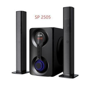 ALiTOP Woofer SP-2505 Home Cinéma - Chaîne HI-FI - Noir Garantie 12 Mois