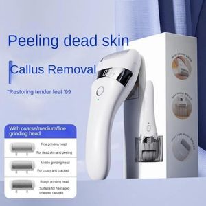 Râpe à Pieds Électrique Professionnelle – Extracteur de Callosités et Peaux Mortes – Écran Digital LCD & 3 Têtes de Ponçage – Rechargeable