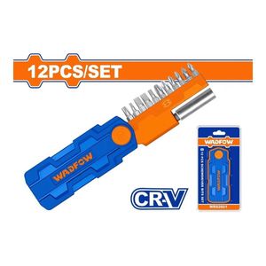 WADFOW Jeu d’embouts de tournevis 12pcs