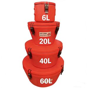 Ensemble de 4 pièces thermos  conteneurs isotherme 126L