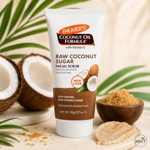 PALMER'S Gommage Visage Coconut Oil Raw Coconut Sugar 90 g