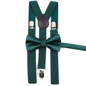 Une Bretelle + Un Noeud Papillon- Vert