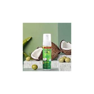 Brillance Éclatante & Boucles Zéro Frisotis : Mousse Coiffante GESSBO Olive Oil & Coco (207ml)