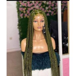 CHIC PERRUQUE TRESSÉE_ VERT