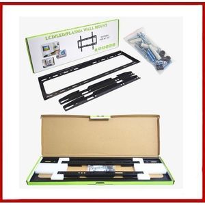 Support Mural - Compatible TV Ecran Plat - 26 à 63 Pouces - Noir