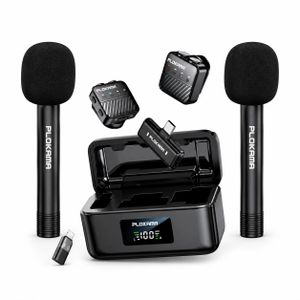 PLOKAMA Micro Professionnel WM-80 - Pack Interview pour iPhone & Android